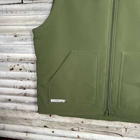 SUPREME WINDSTOPPER WORK VEST XLARGE OLIVE GREEN FW22 - Picture 5 of 9